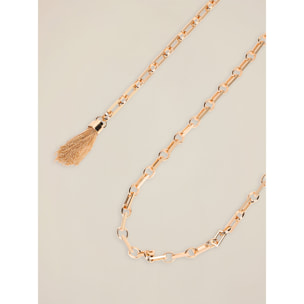 Oltre - Cinturón de cadena metálica - Oro