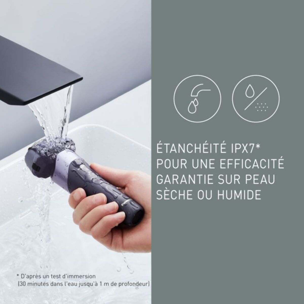 Rasoir électrique PANASONIC 3 lames ES-RM3FXK503