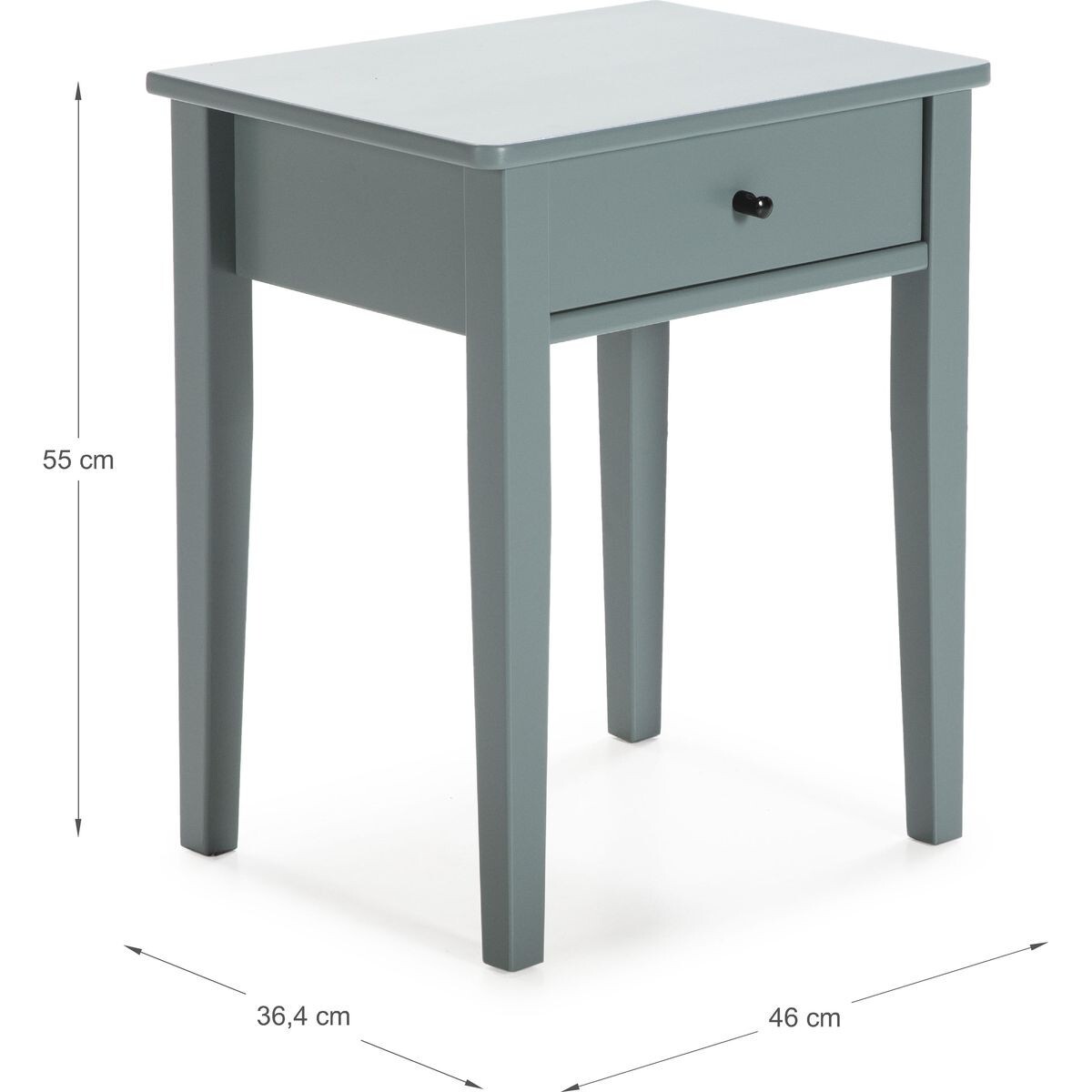Table de chevet 1 tiroir en bois - STAN