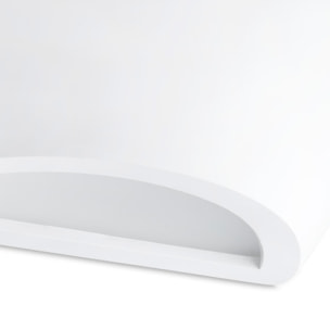 CHERAS 2 Lampada da parete bianca