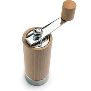 Moulin à poivre à manivelle en bois et inox, naturel, u'Select, 18 cm - 7' Isen