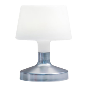 Lampe de table touch LED HELEN SILVER H21CM