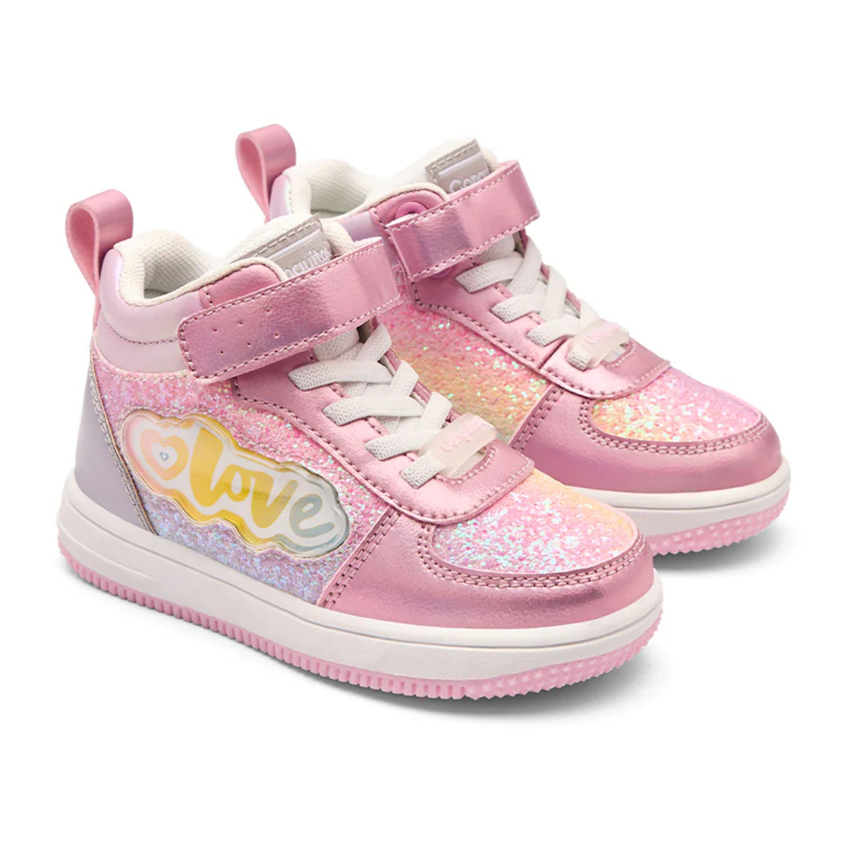 Zapatillas de Luces de Niña Estilo Botín