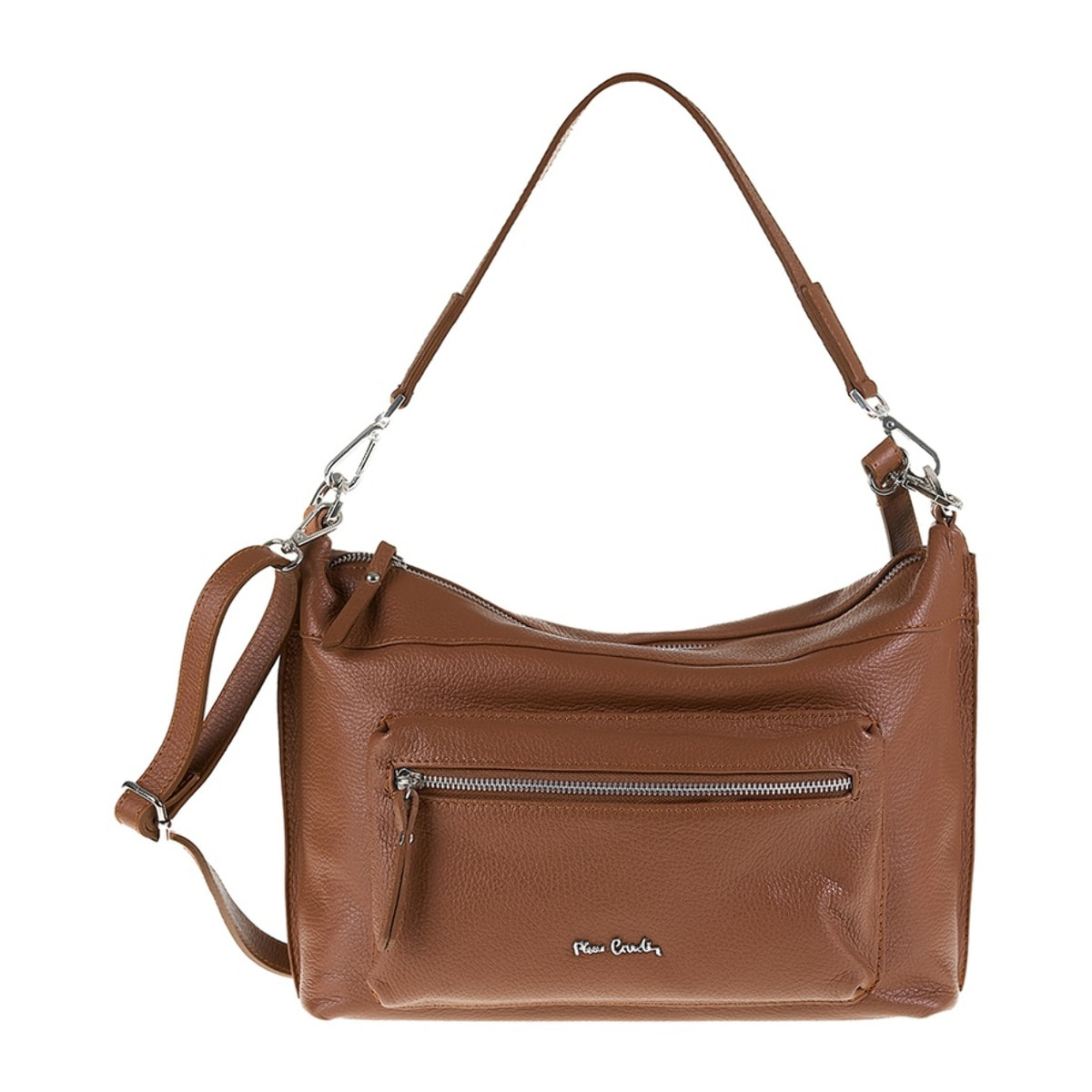 Borsa a spalla da donna Made in Italy - Modello Seraphina - 100% pelle - 35.0 x 23.0 x 20.0 cm