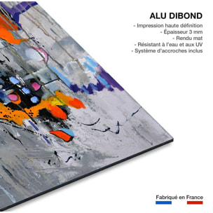 Tableau abstraite city Tableau alu Dibond