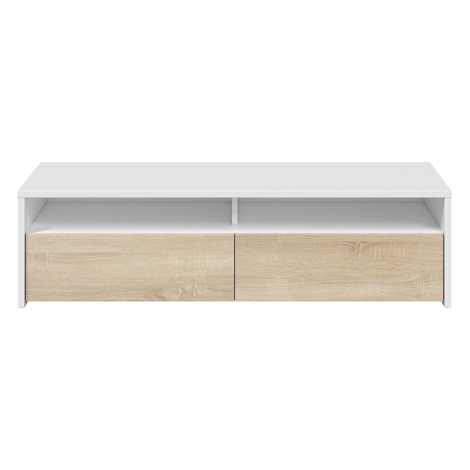 Mueble tv silva 2c blanco