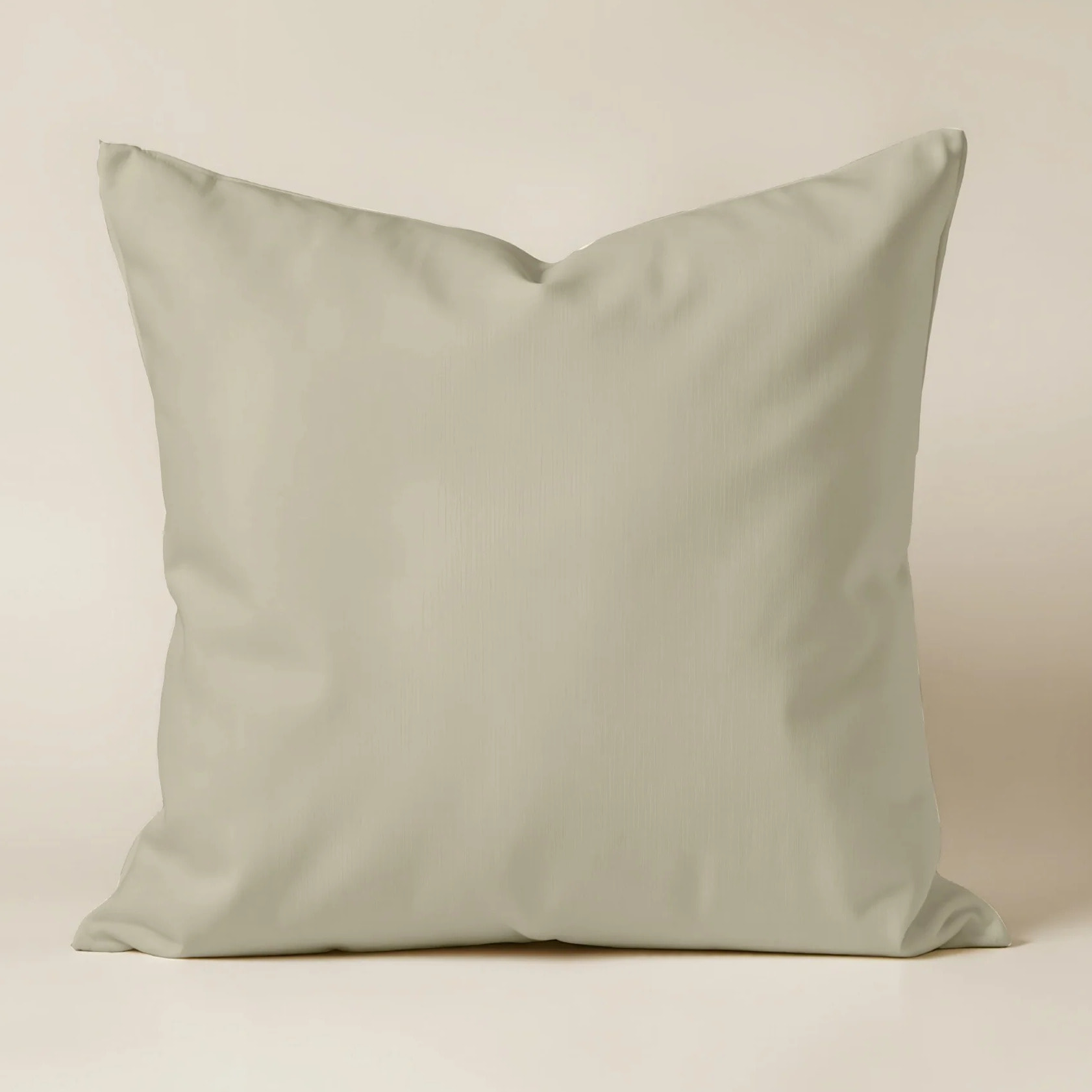 Housse de coussin Harvard Pierre - 100% coton - Beige - 50x50 cm