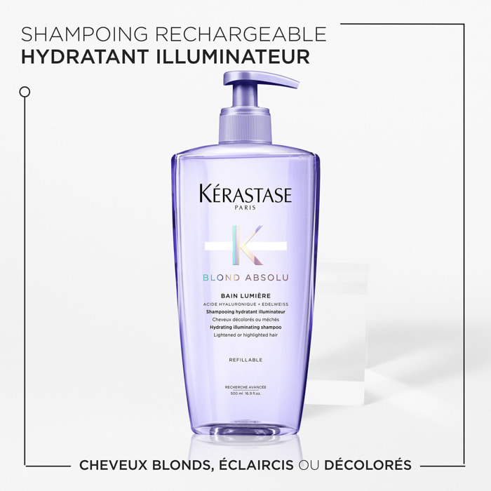 Blond Classic - Shampoing illuminateur rechargeable pour cheveux blonds