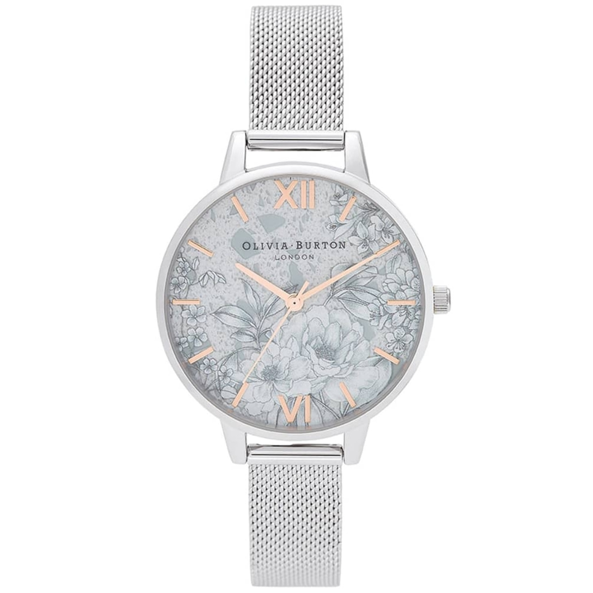 Reloj Olivia Burton OB16TZ06 Mujer Analogico Cuarzo con Correa de Acero inoxidable