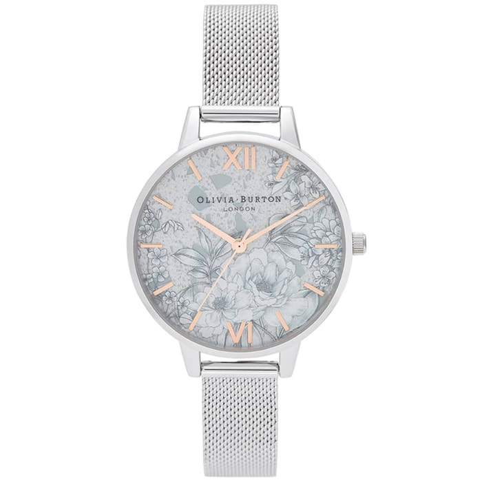 Reloj Olivia Burton OB16TZ06 Mujer Analogico Cuarzo con Correa de Acero inoxidable
