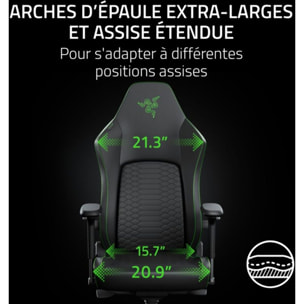 Chaise gaming RAZER Iskur V2 NewGen Quartz