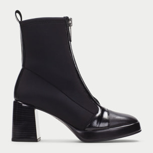 Botin Tokio Negro vino 7 cm