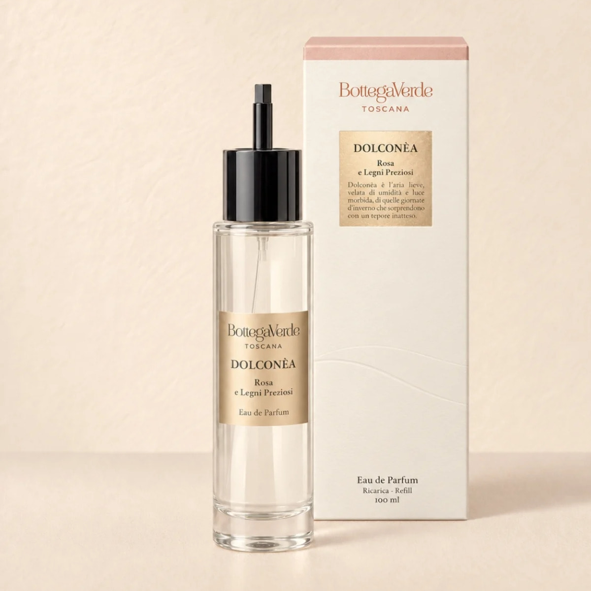 Dolconèa - ROSA  E LEGNI PREZIOSI - Eau de Parfum - refill