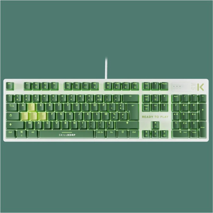 Clavier gamer SKILLKORP K5 VERT Access