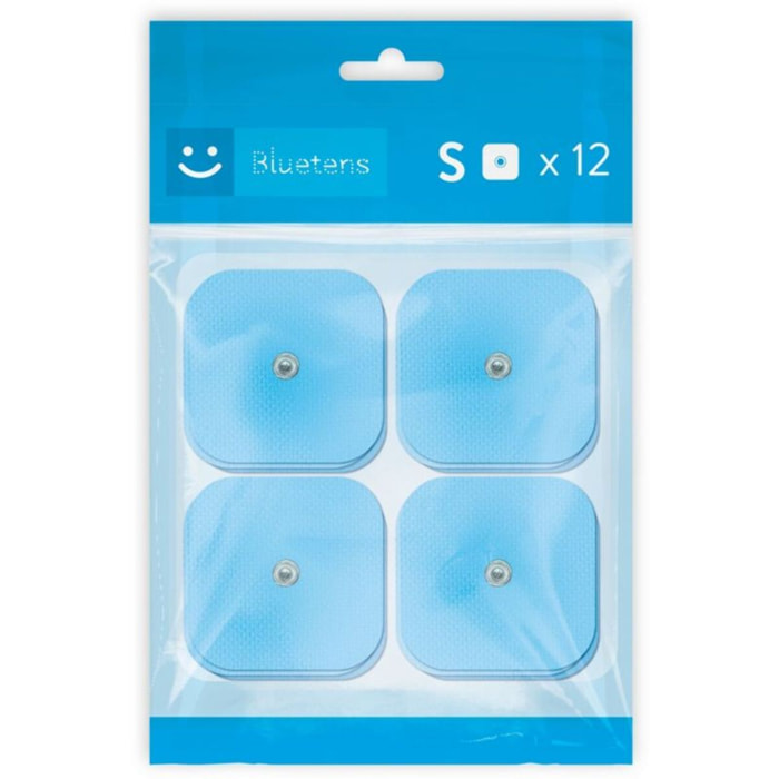 Electrode BLUETENS Pack 12 électrodes Bluepack 5x5cm