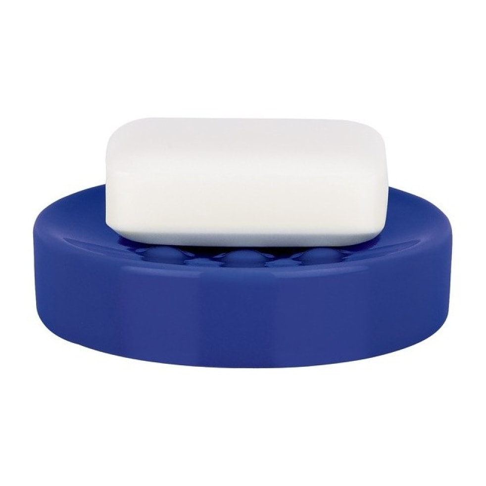 Porte savon Céramique TUBE Bleu Marine Spirella