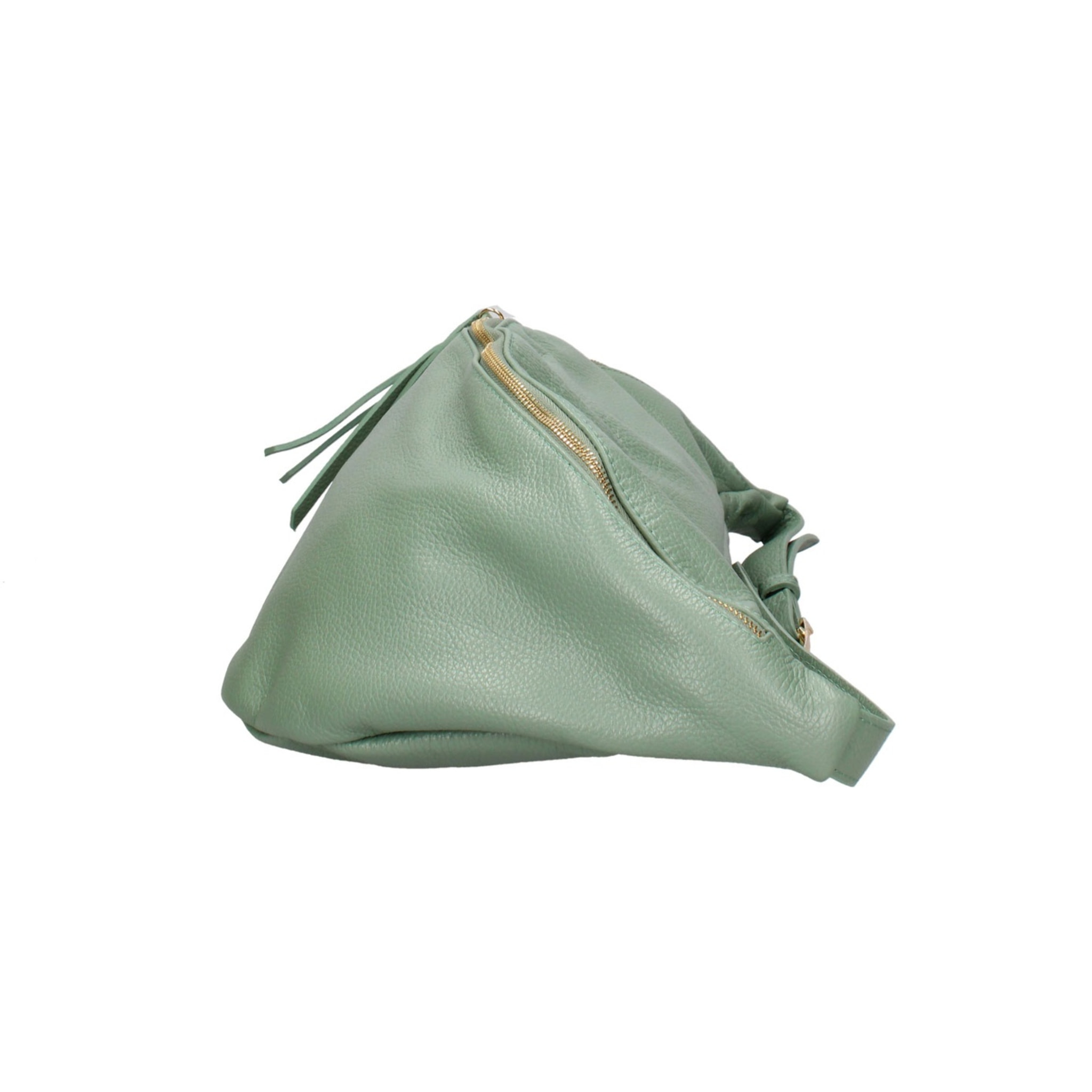 Borsa a tracolla da donna Made in Italy - Modello Caelia Plus - 100% pelle - 47.0 x 28.0 x 2.0 cm