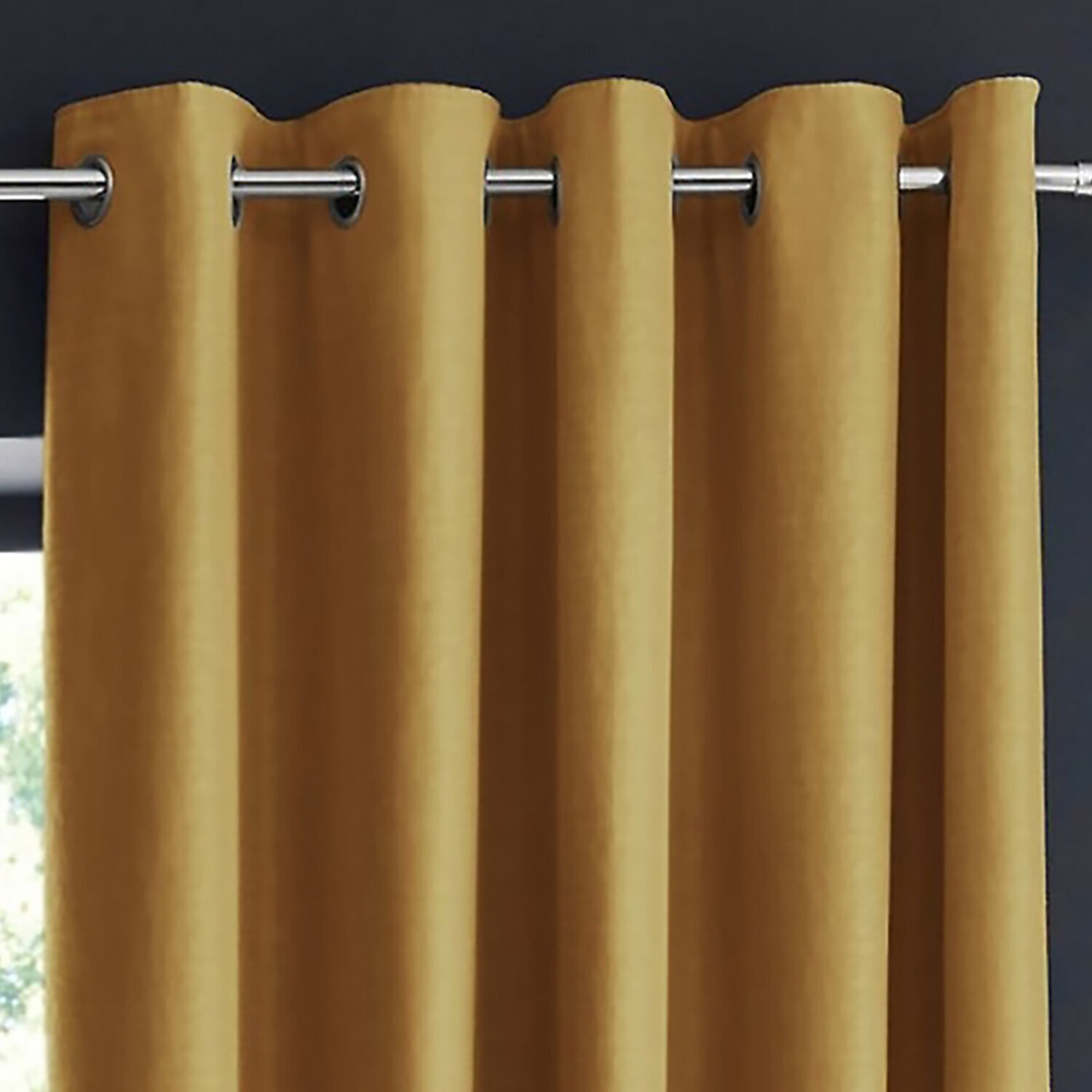 Rideau uni Occultant 100%polyester