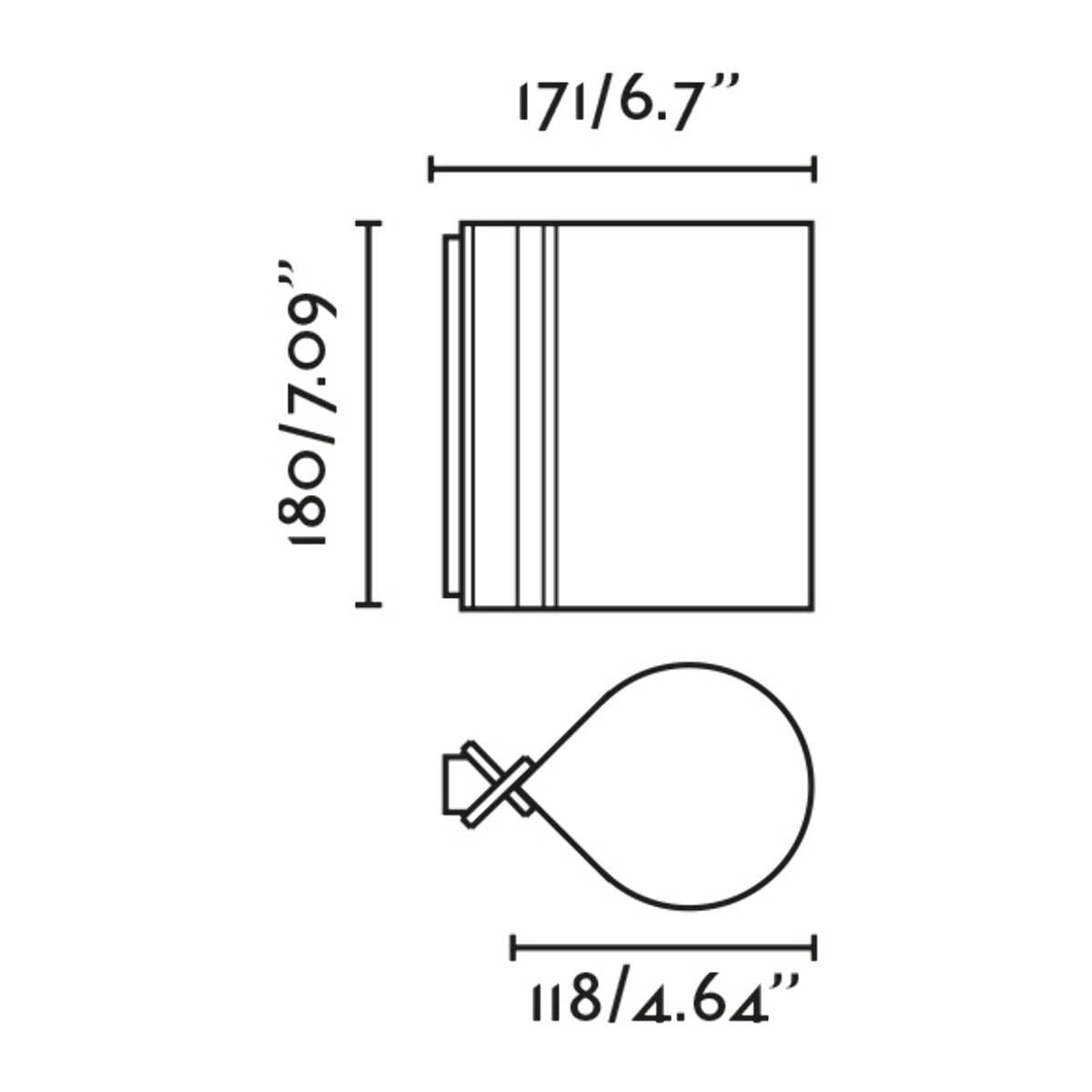 CATA 180 Applique noyer