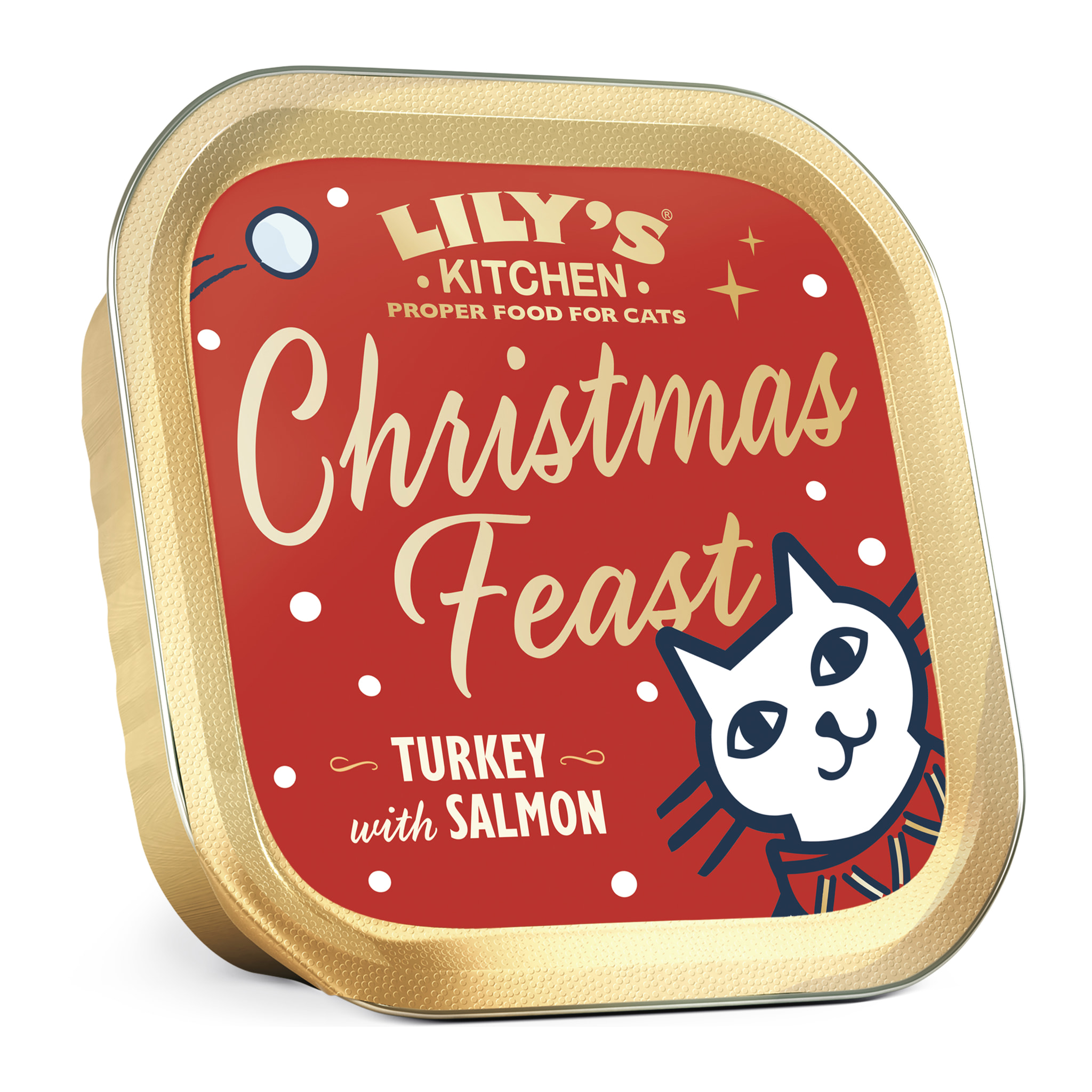 Lot de 19 - Lily’s Kitchen Délice de dinde jambon et cranberry pour chats 85 g