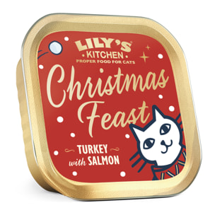 Lot de 19 - Lily’s Kitchen Délice de dinde jambon et cranberry pour chats 85 g