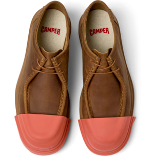 Zapatos de cordones - CAMPER Junction - Marron - Piel de ante