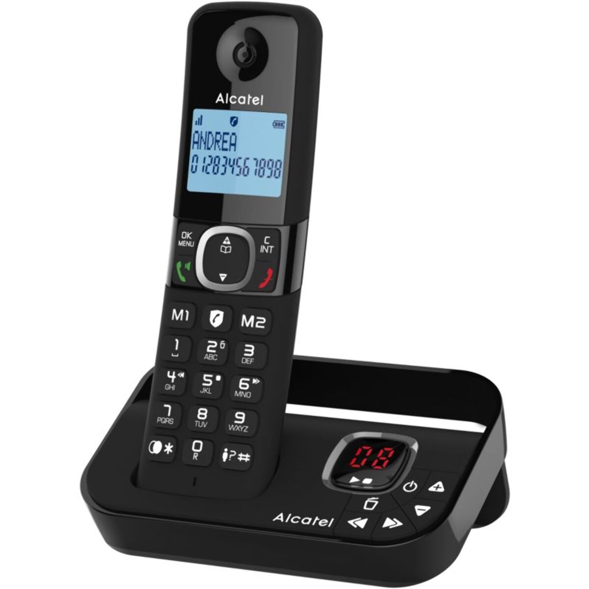 Téléphone sans fil ALCATEL F860 Voice Noir