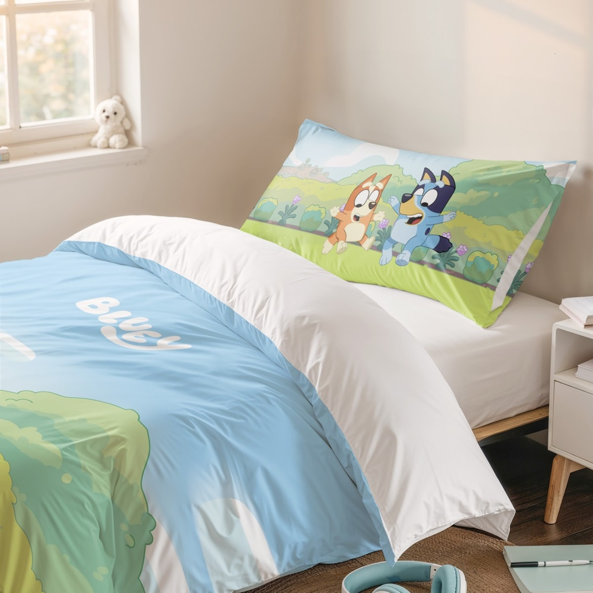 Funda nordica BLUEY + funda almohada 65x65