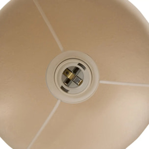 Lampe Obine cylindrique H.56cm beige