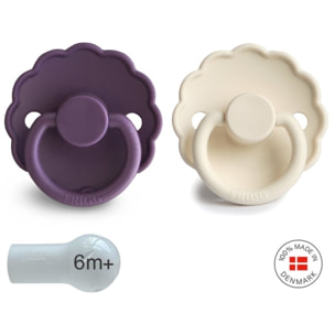 Frigg Pack 2 Chupetes Block Silicona Daisy