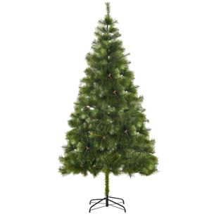 Árbol de Navidad Artificial Φ90x210cm Verde