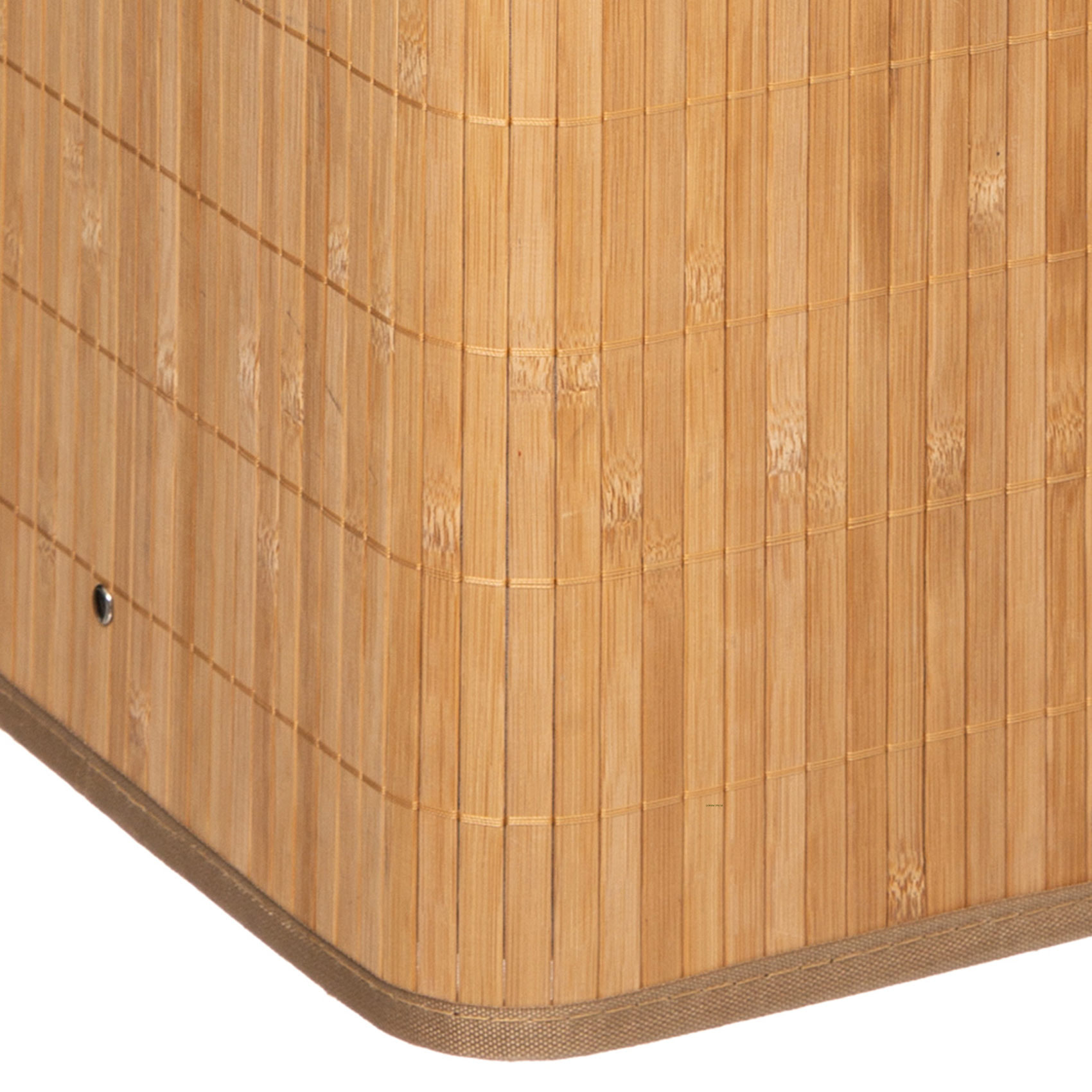 Panier à linge bambou de 60L - Naturel