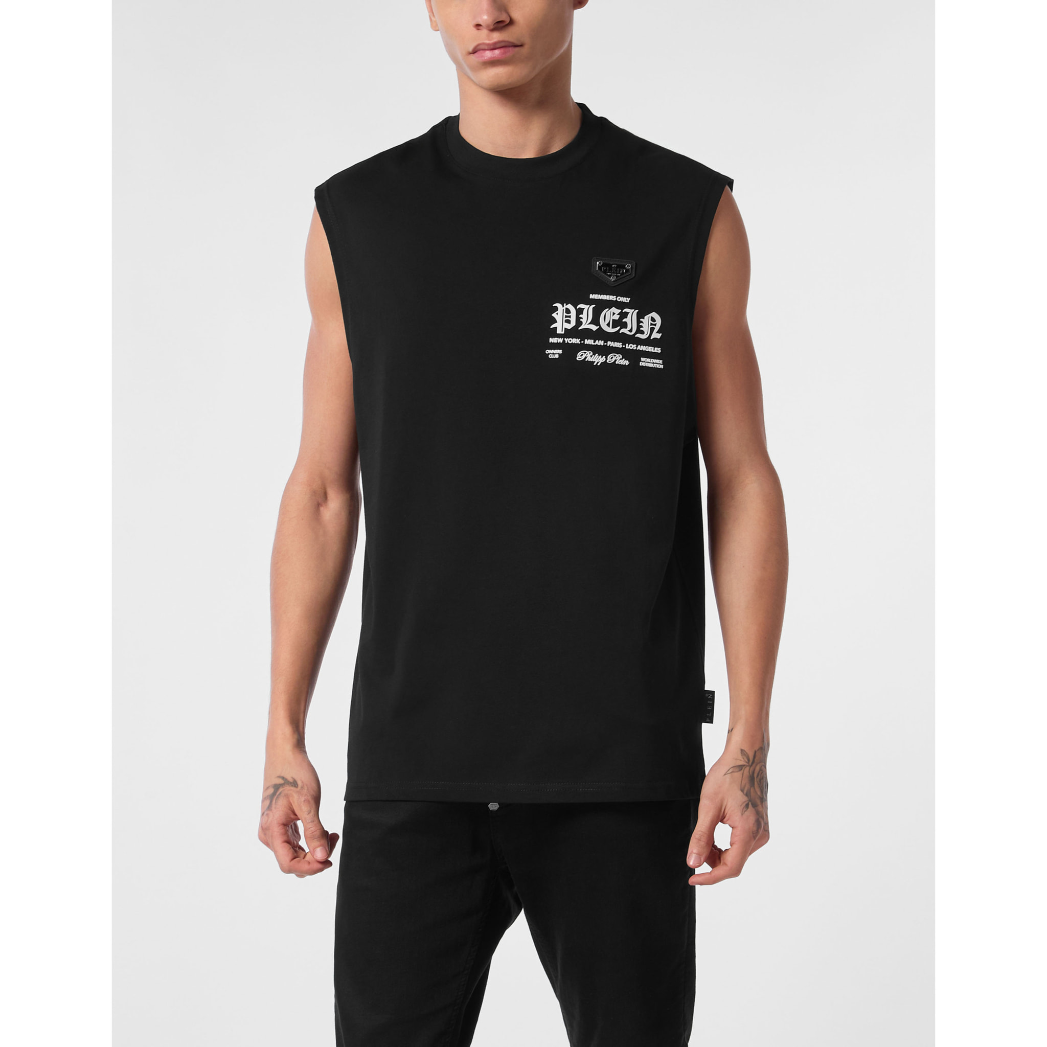 PHILIPP PLEIN Camiseta Cuello Redondo Ss