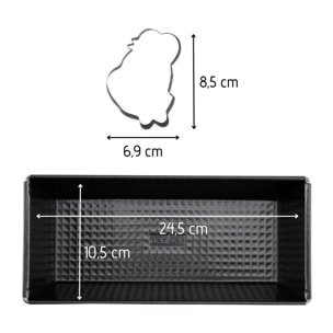 Set de 4 ustensiles de pâtisserie moule à gâteaux bol et spatule Zenker Haribo
