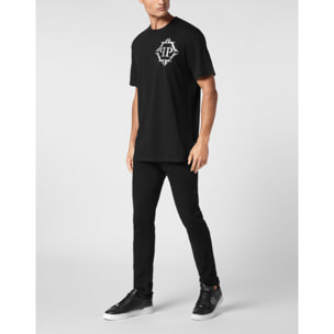 PHILIPP PLEIN T-Shirt Round Neck CHROME