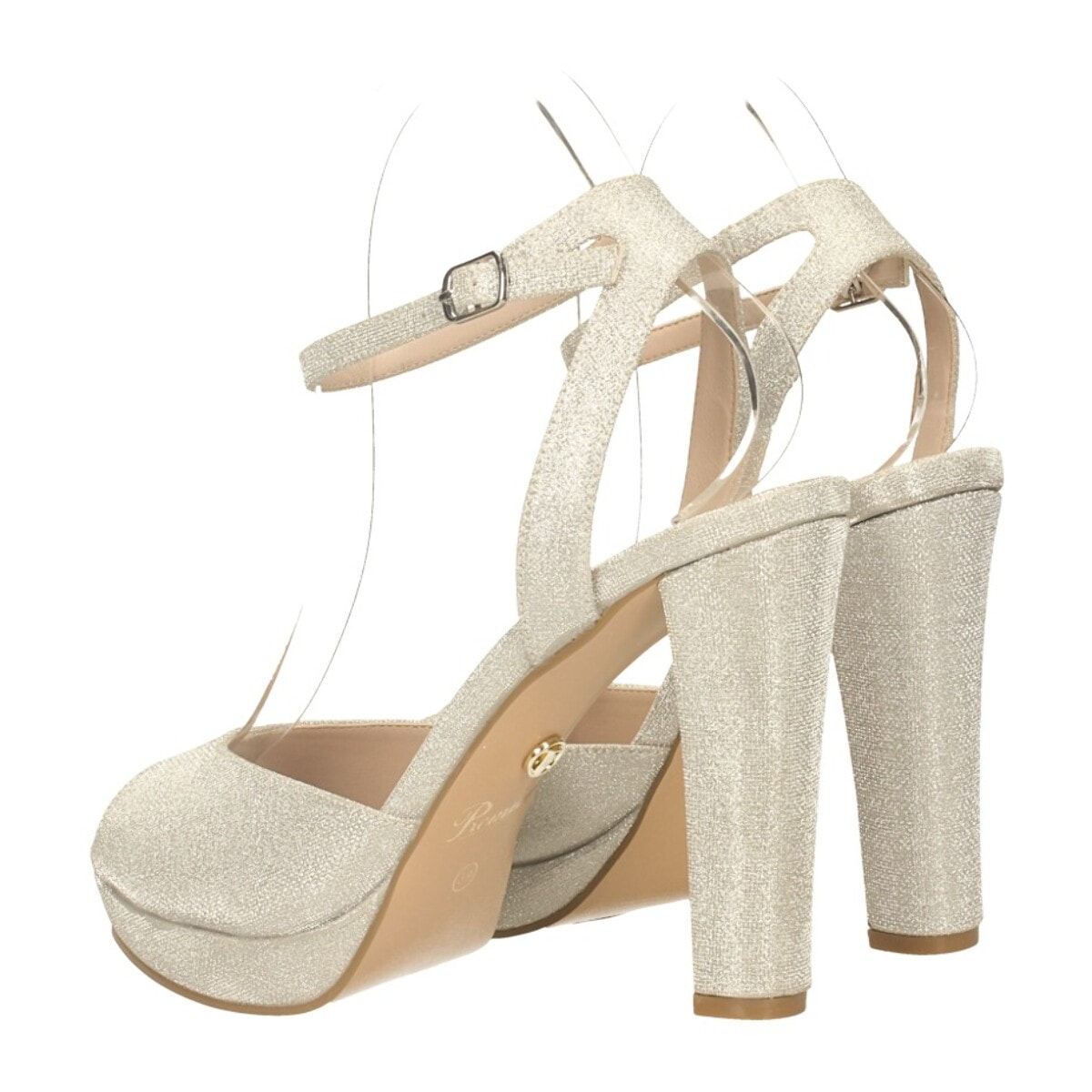 Sandali Donna Tata Italia Argentato