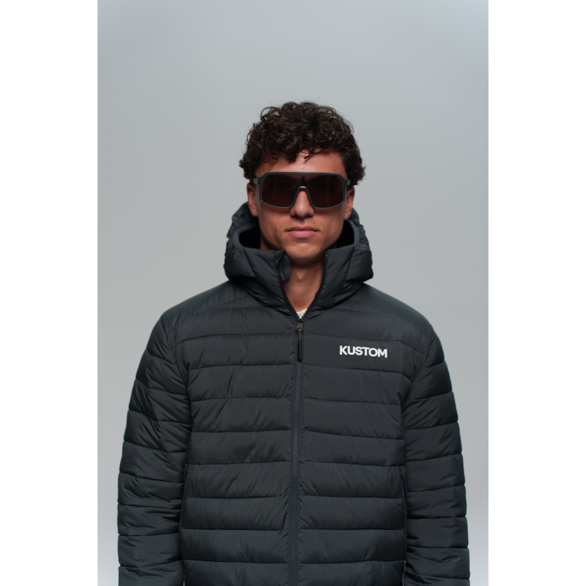 Chaqueta ligera para hombre KUSTOM SOLARA Light - Verde oscuro