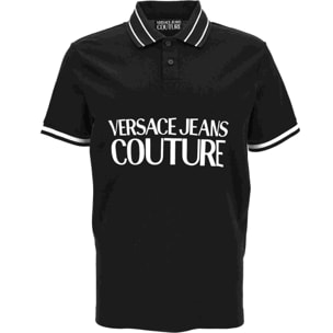 Versace Jeans Couture Maglietta polo con logo stampato Versace Jeans Couture