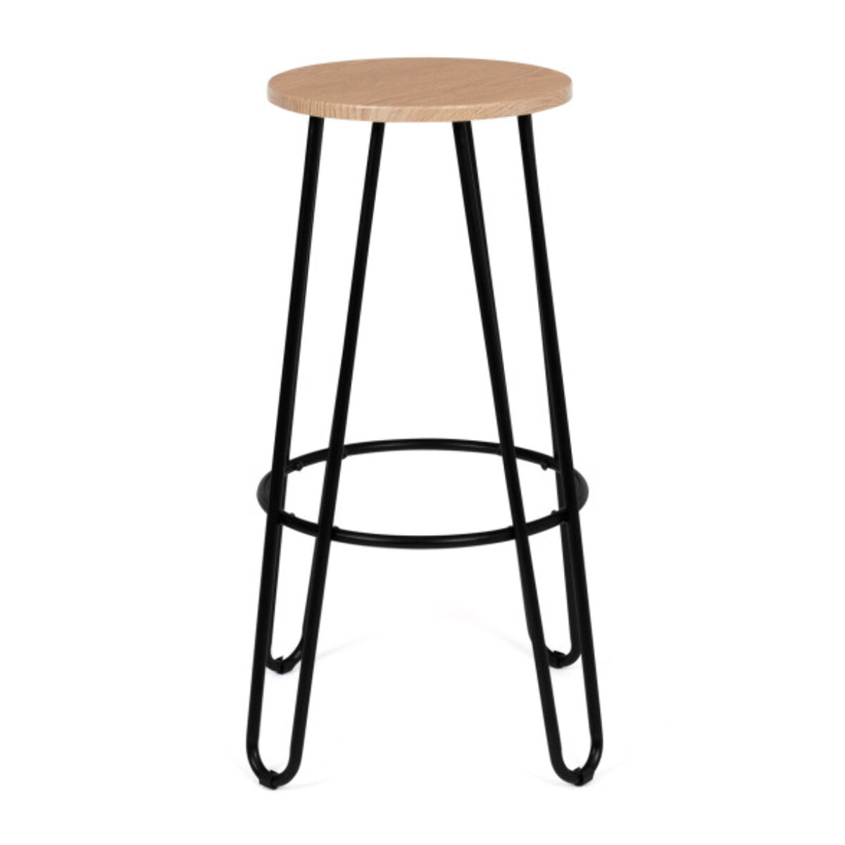 Tabourets de bar industriels pieds épingle Missouri - lot de 4