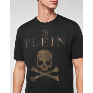 PHILIPP PLEIN T-Shirt Round Neck SKULL