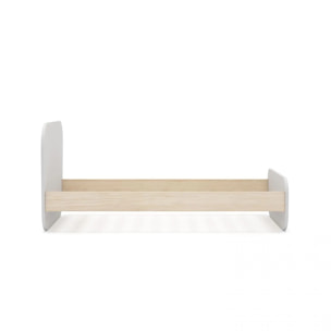 Cama juvenil Misty Breeze Blanco - Oak Soft