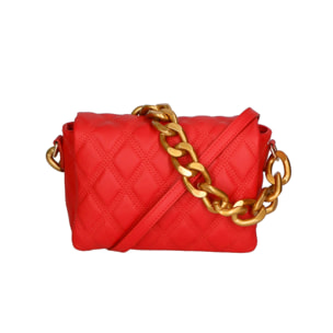 Borsa a mano da donna - Modello Adriana - Vera pelle - 20.0 x 14.0 x 6.5 cm