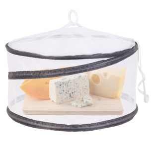 Cloche Alimentaire - JE CHERCHE UNE IDEE - Protection Insectes - Blanc et Gris