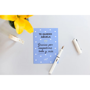 Postal "Te quiero abuela"