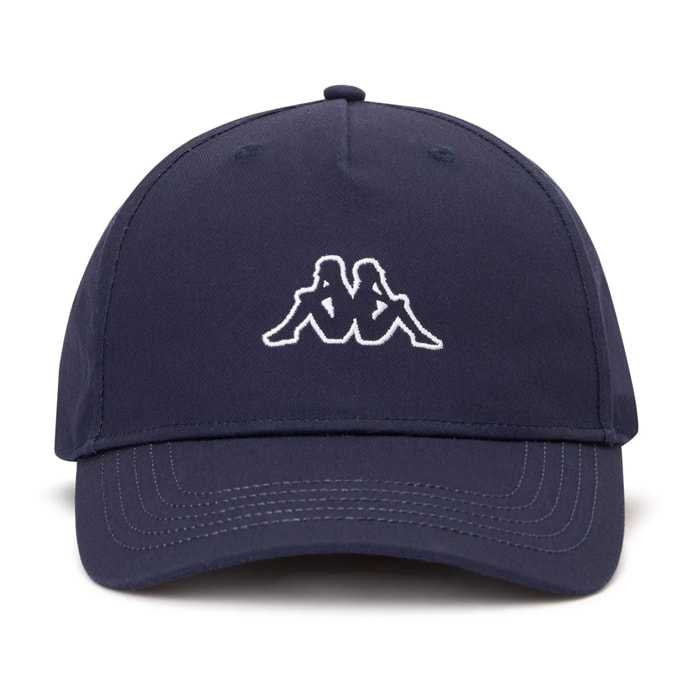 Cappelli Kappa Uomo Donna Logo Bunk Blu