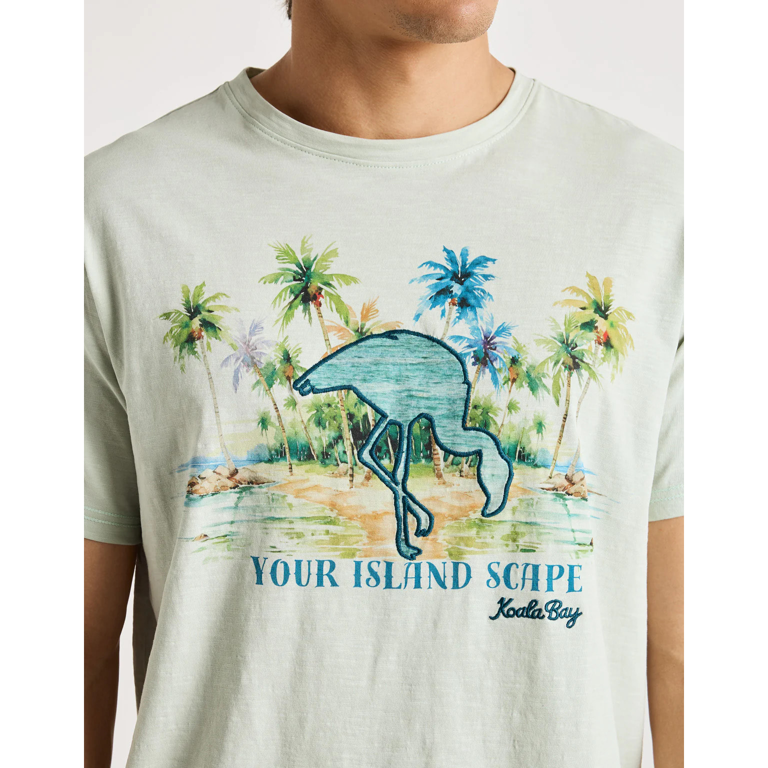 Camiseta Manga Corta Verde - Myles