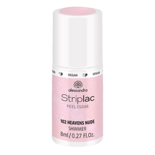 Striplac Peel or Soak - Vernis Semi-permanent - 102 Heavens Nude