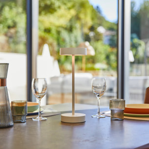 Lampe de table sans fil SANDY H33CM