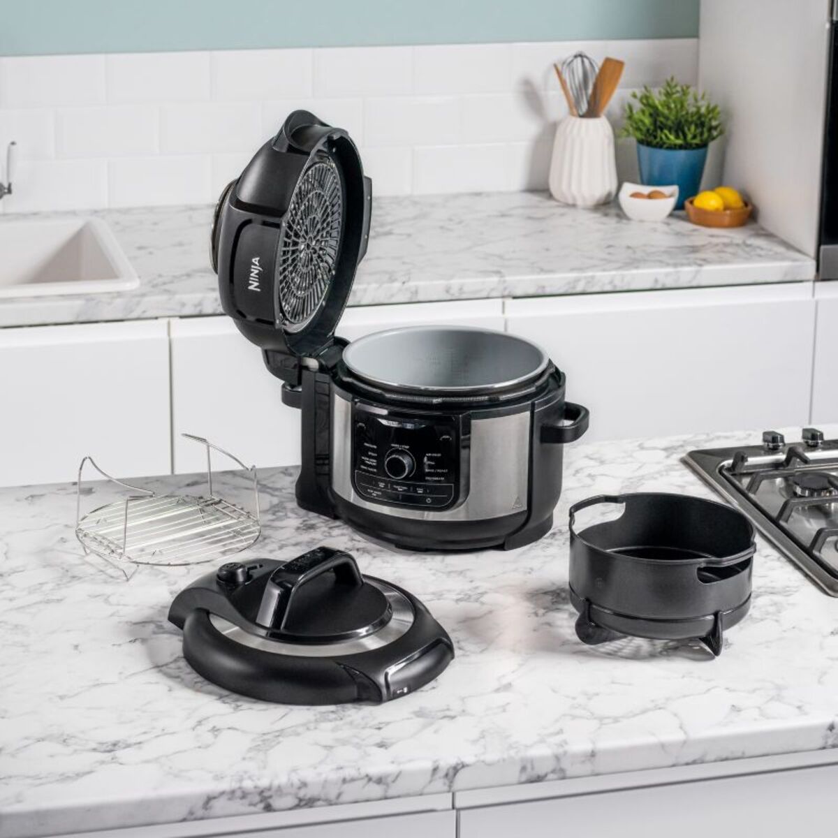 Multicuiseur NINJA Foodi OP350FR  6 L, 9 modes de cuisson dont air fryer