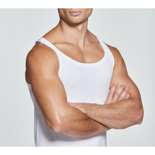 CANOTTA SPALLA STRETTA SCOLLO U